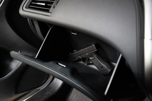 Car Seat Holster. Concealed Carry In The Car.