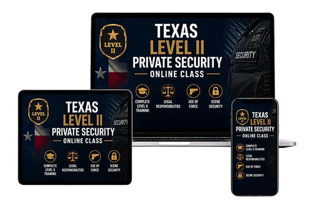 Prevent-Prepare-Protect Training and Consulting – Texas Level II Private Security Online Class